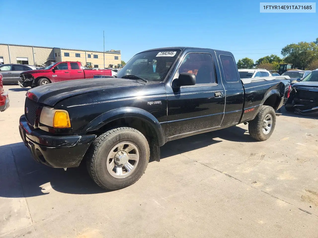 FORD RANGER 2001, VIN 1FTYR14E91TA71685