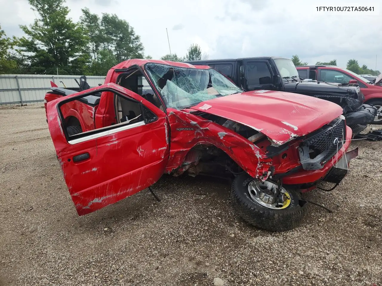 2002 FORD RANGER VIN 1FTYR10U72TA50641 — фото 4