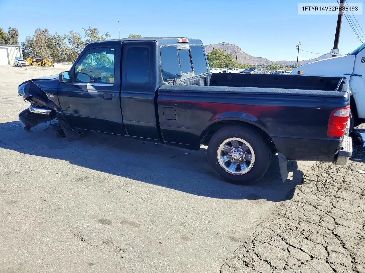 2002 FORD RANGER VIN 1FTYR14V32PB38193 — фото 2