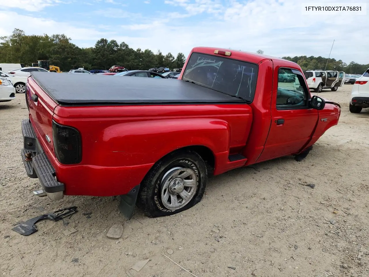 2002 FORD RANGER VIN 1FTYR10DX2TA76831 — фото 3