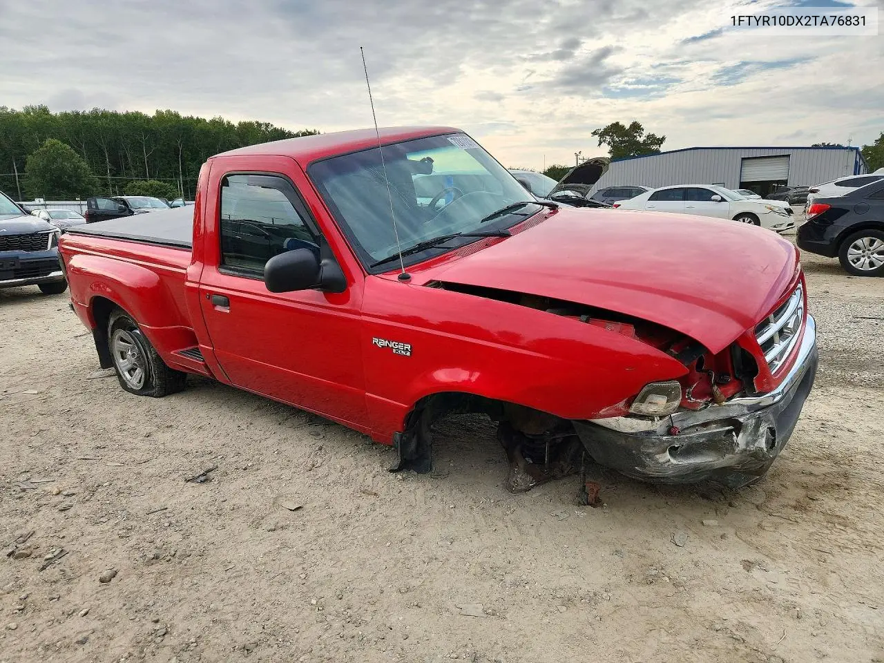 2002 FORD RANGER VIN 1FTYR10DX2TA76831 — фото 4