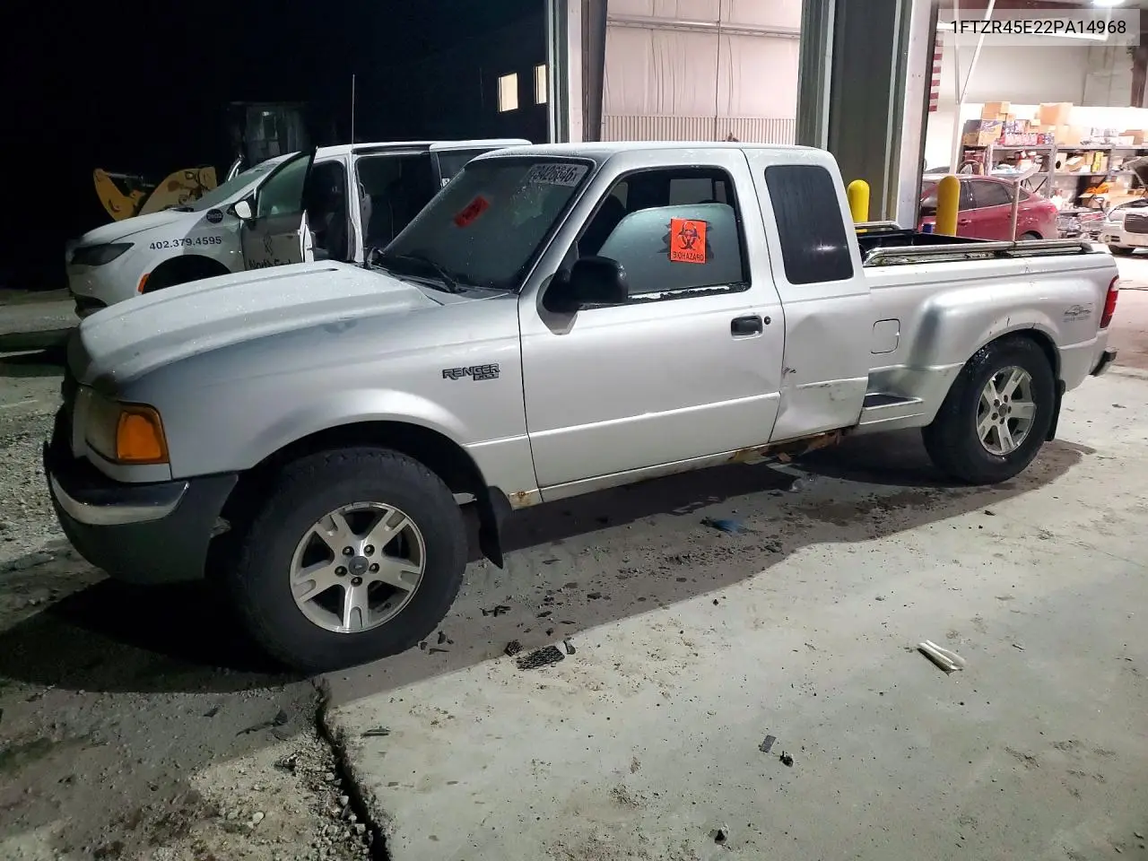 FORD RANGER 2002, VIN 1FTZR45E22PA14968