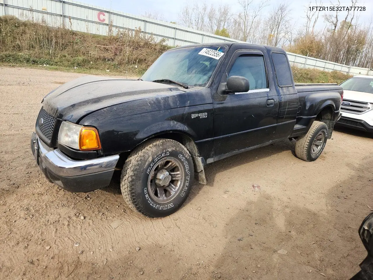 FORD RANGER 2002, VIN 1FTZR15E32TA77728