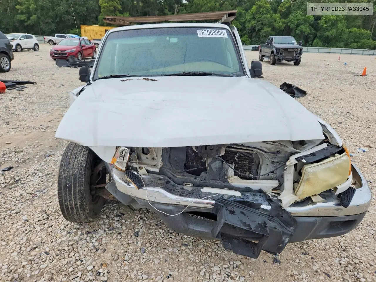 2003 FORD RANGER VIN 1FTYR10D23PA33045 — фото 5
