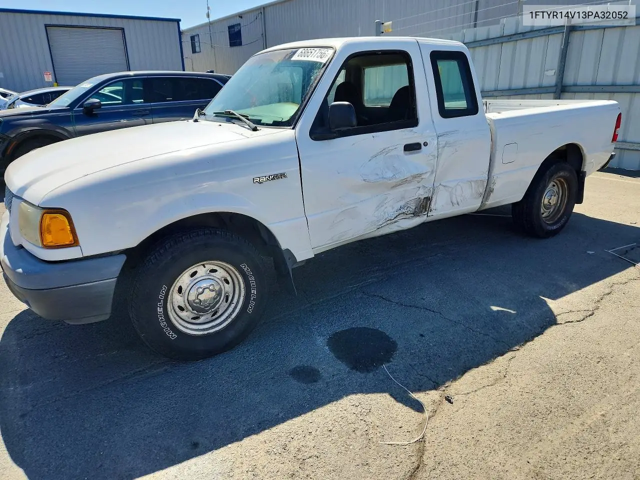 FORD RANGER 2003, VIN 1FTYR14V13PA32052