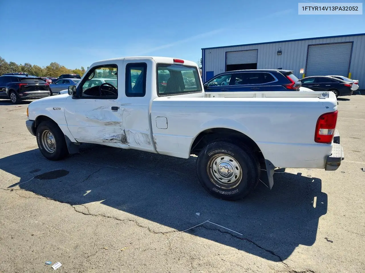 2003 FORD RANGER VIN 1FTYR14V13PA32052 — фото 2