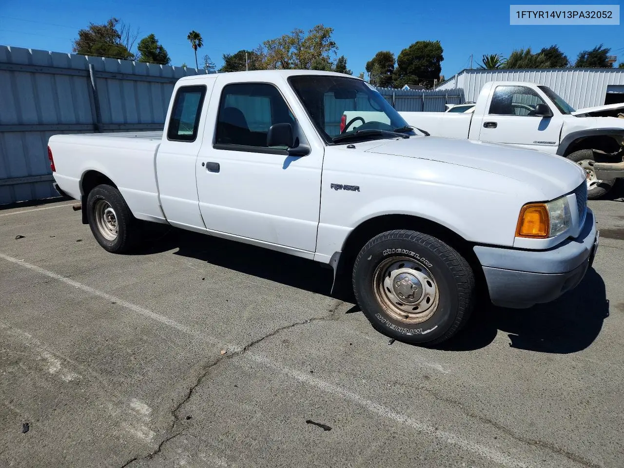 2003 FORD RANGER VIN 1FTYR14V13PA32052 — фото 4