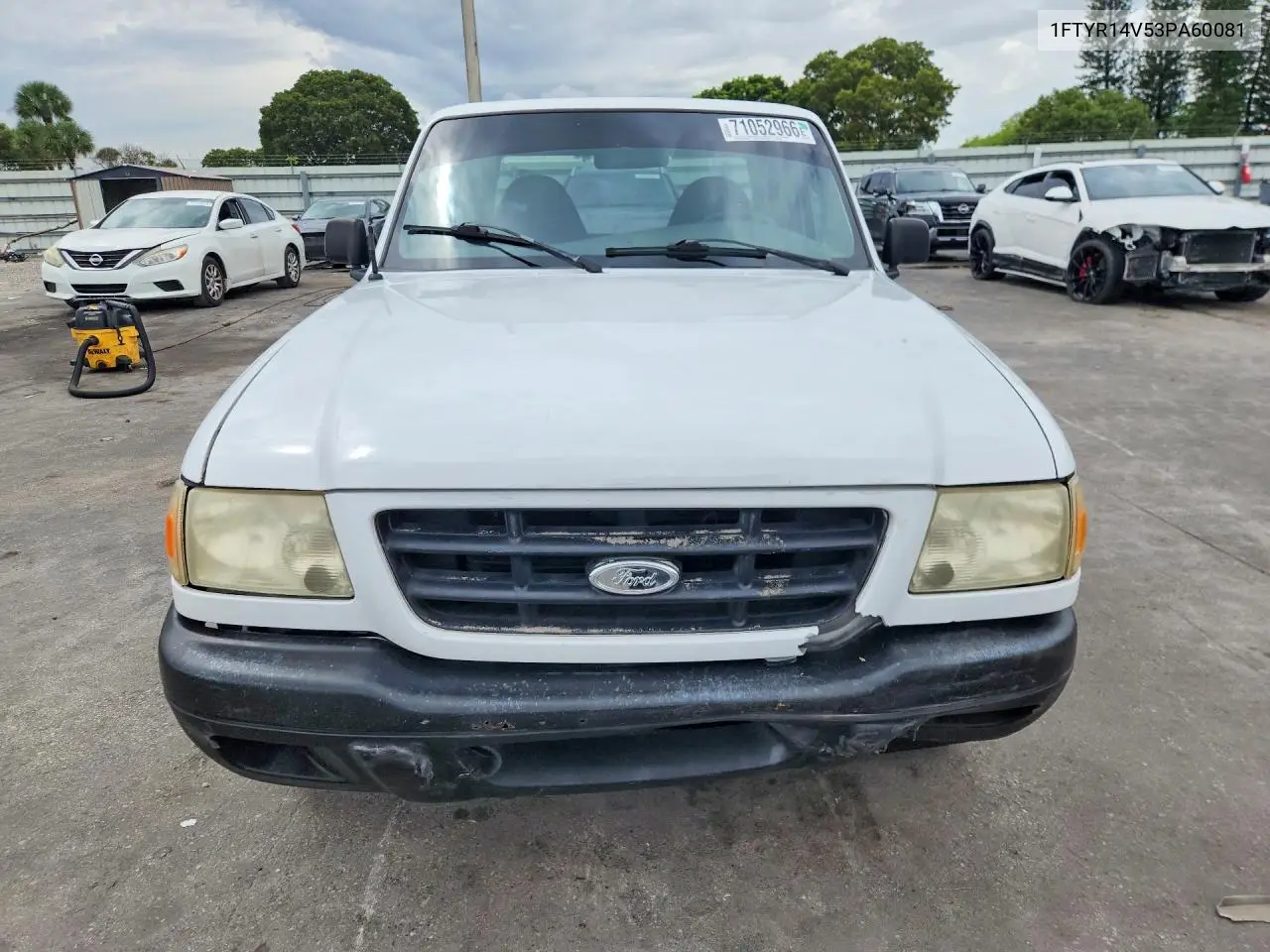 2003 FORD RANGER VIN 1FTYR14V53PA60081 — фото 5
