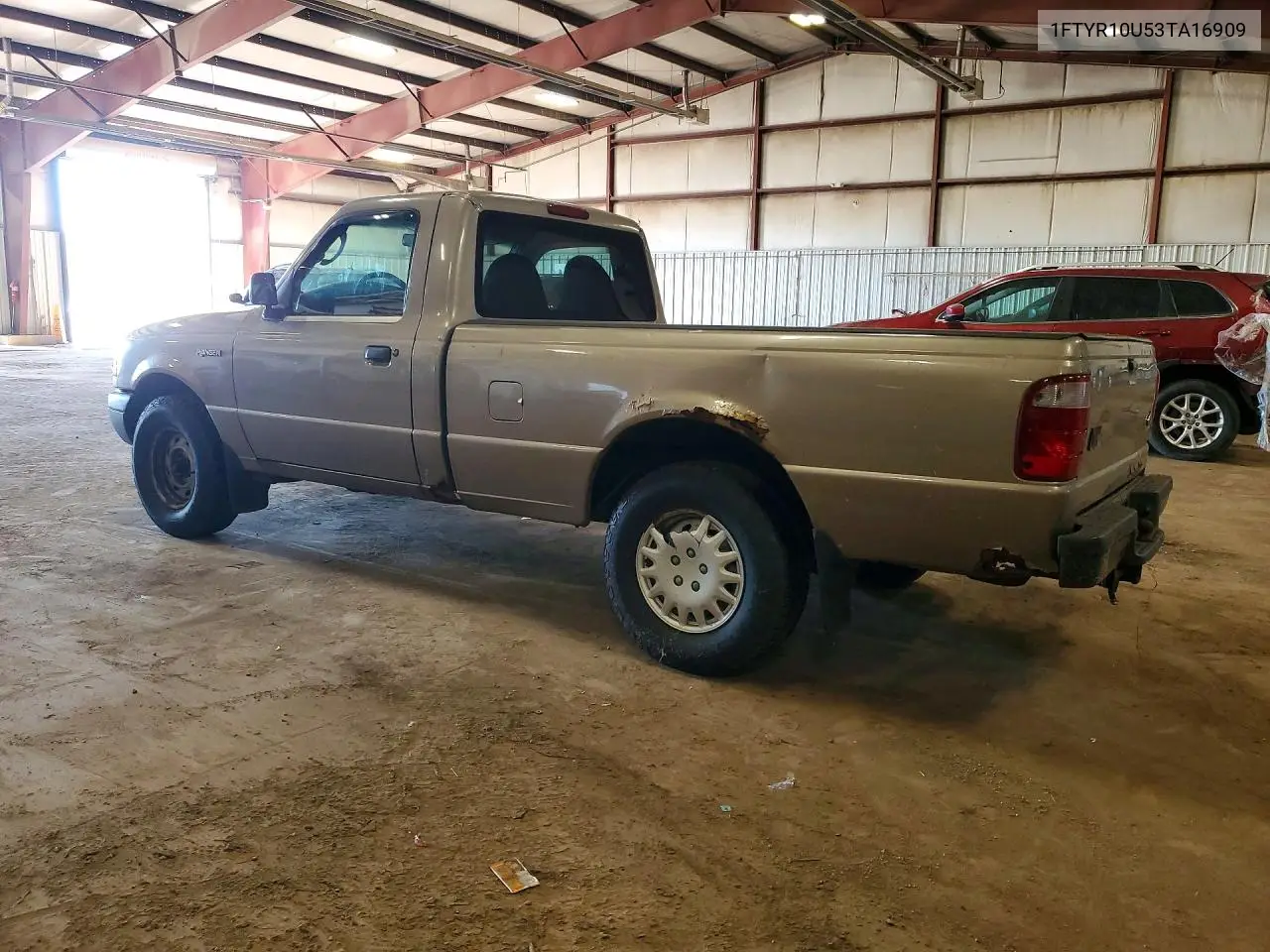 2003 FORD RANGER VIN 1FTYR10U53TA16909 — фото 2