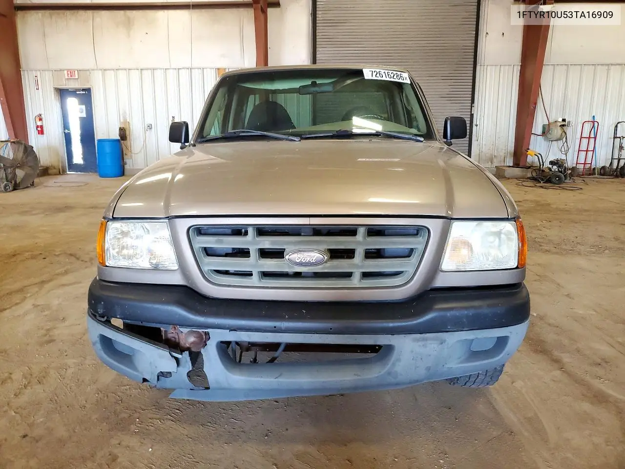 2003 FORD RANGER VIN 1FTYR10U53TA16909 — фото 5