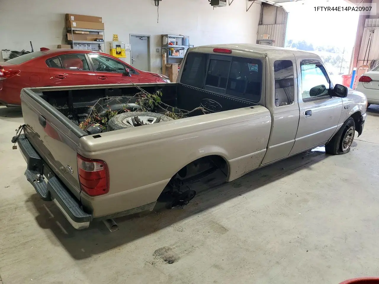 2004 FORD RANGER VIN 1FTYR44E14PA20907 — фото 3