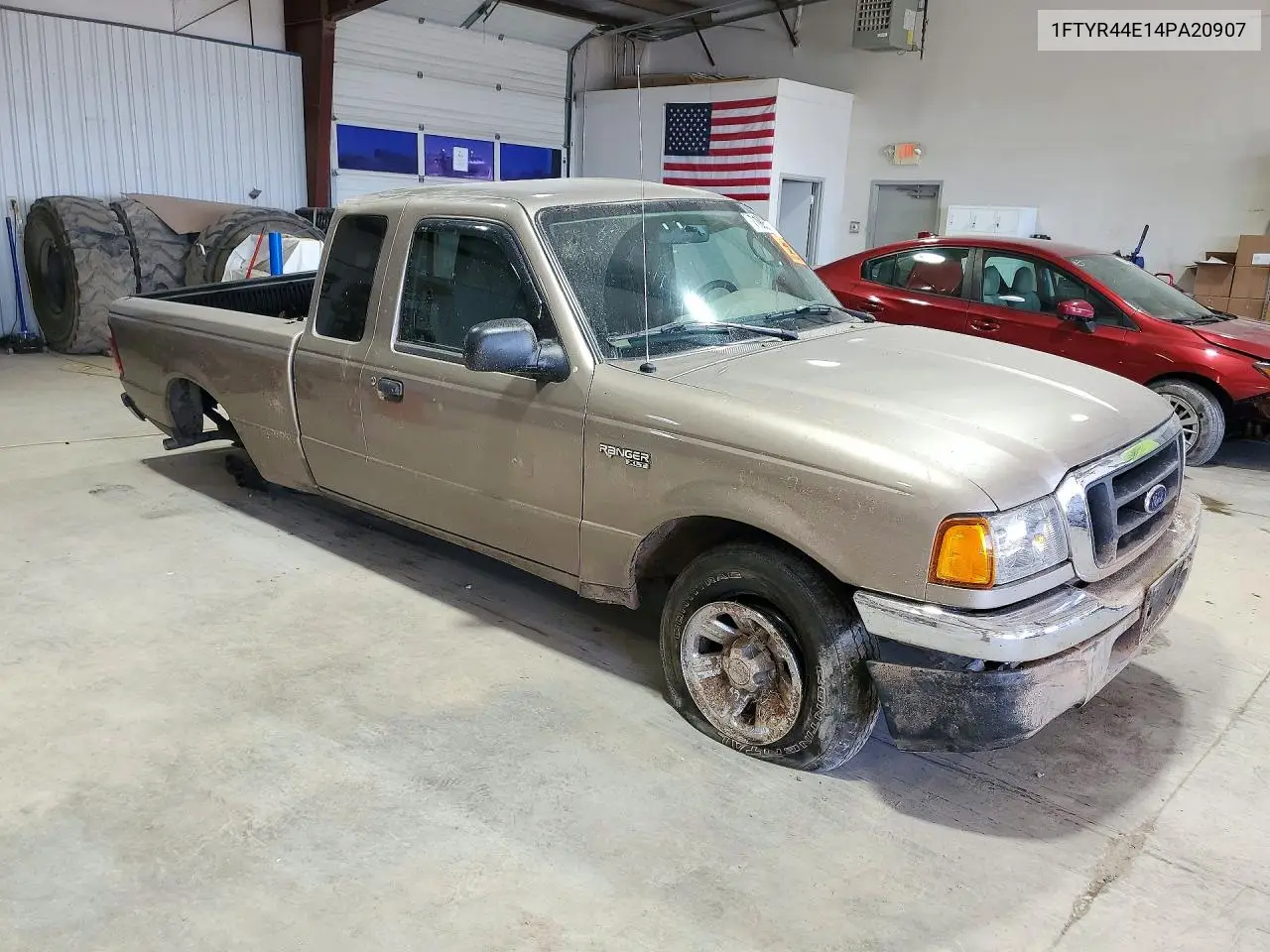 2004 FORD RANGER VIN 1FTYR44E14PA20907 — фото 4