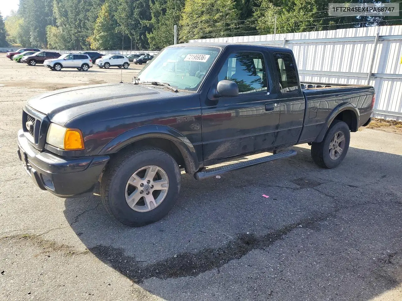FORD RANGER 2004, VIN 1FTZR45EX4PA68747