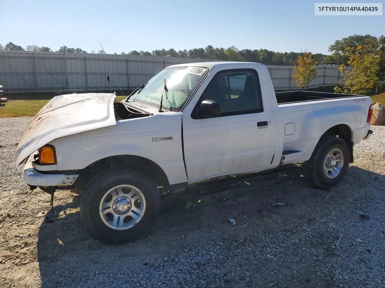 FORD RANGER 2004, VIN 1FTYR10U14PA40439