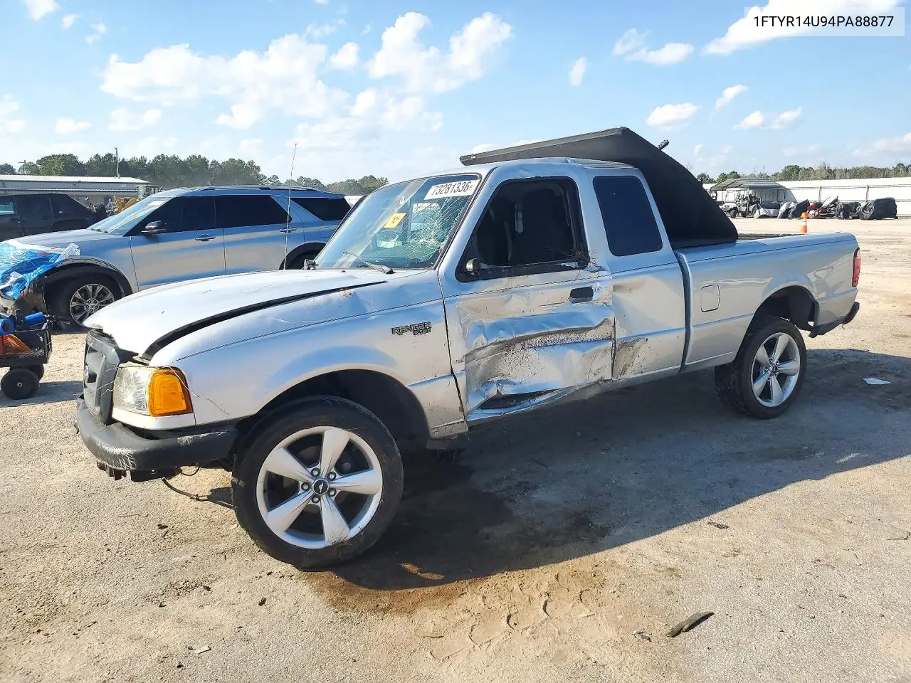 FORD RANGER 2004, VIN 1FTYR14U94PA88877