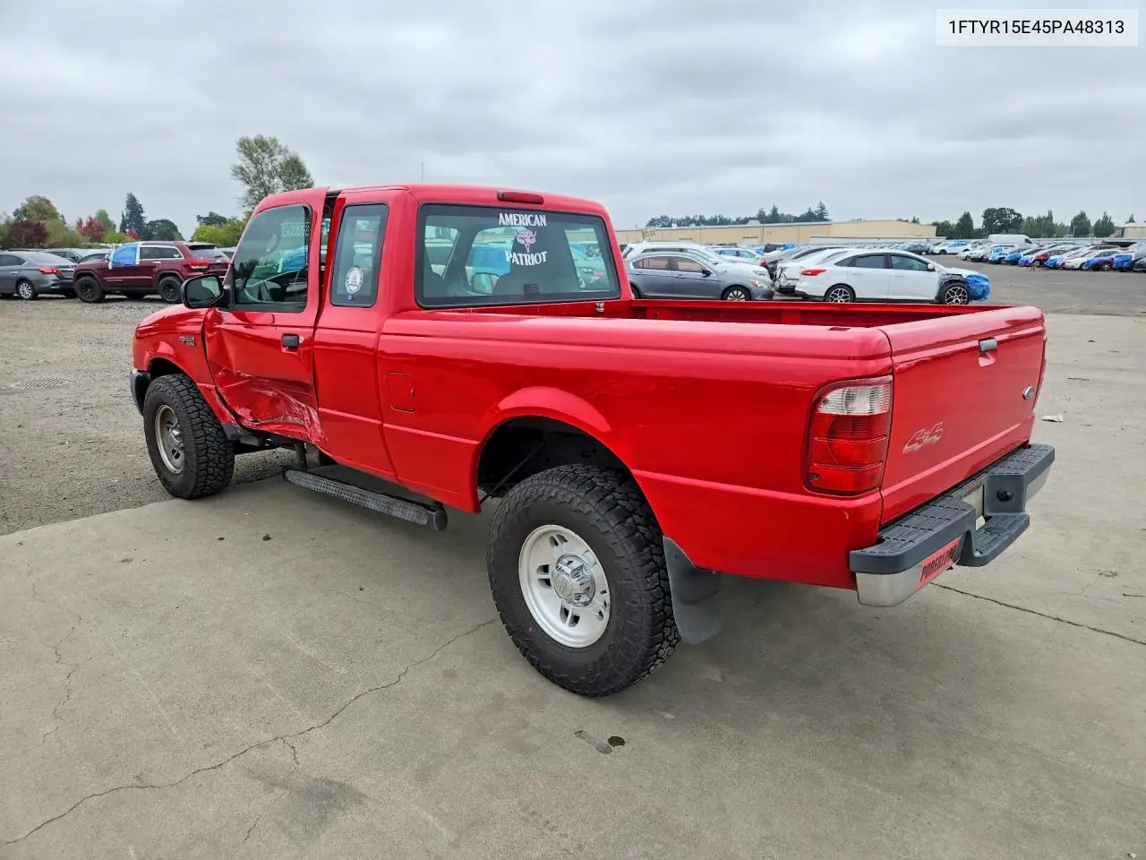 2005 FORD RANGER VIN 1FTYR15E45PA48313 — фото 2