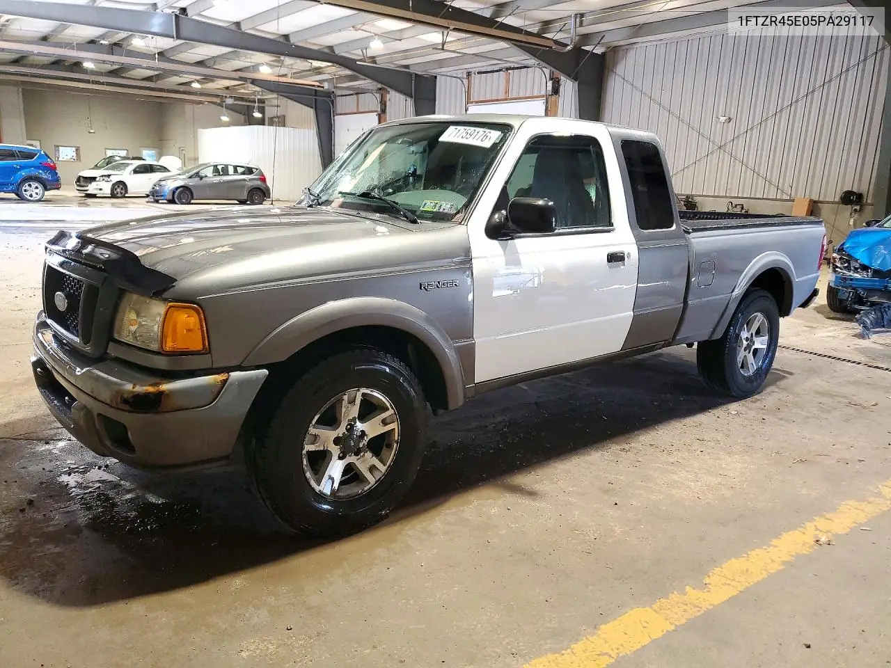 FORD RANGER 2005, VIN 1FTZR45E05PA29117