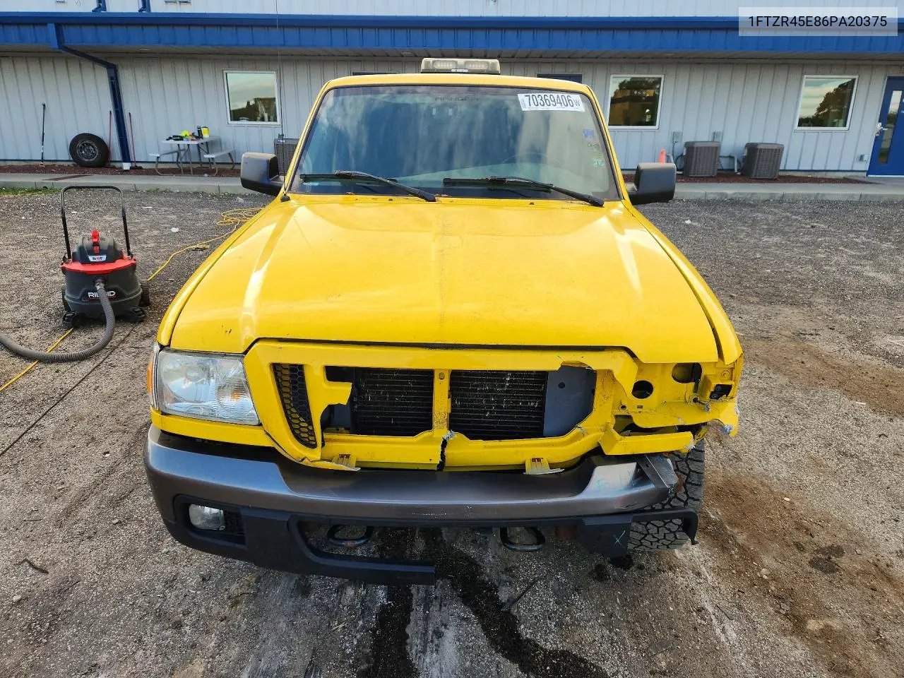 2006 FORD RANGER VIN 1FTZR45E86PA20375 — фото 5