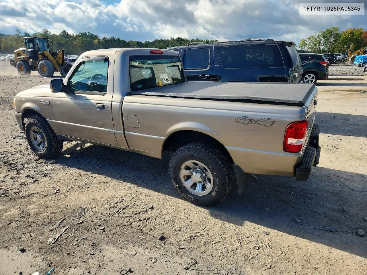 2006 FORD RANGER VIN 1FTYR11U26PA05345 — фото 2