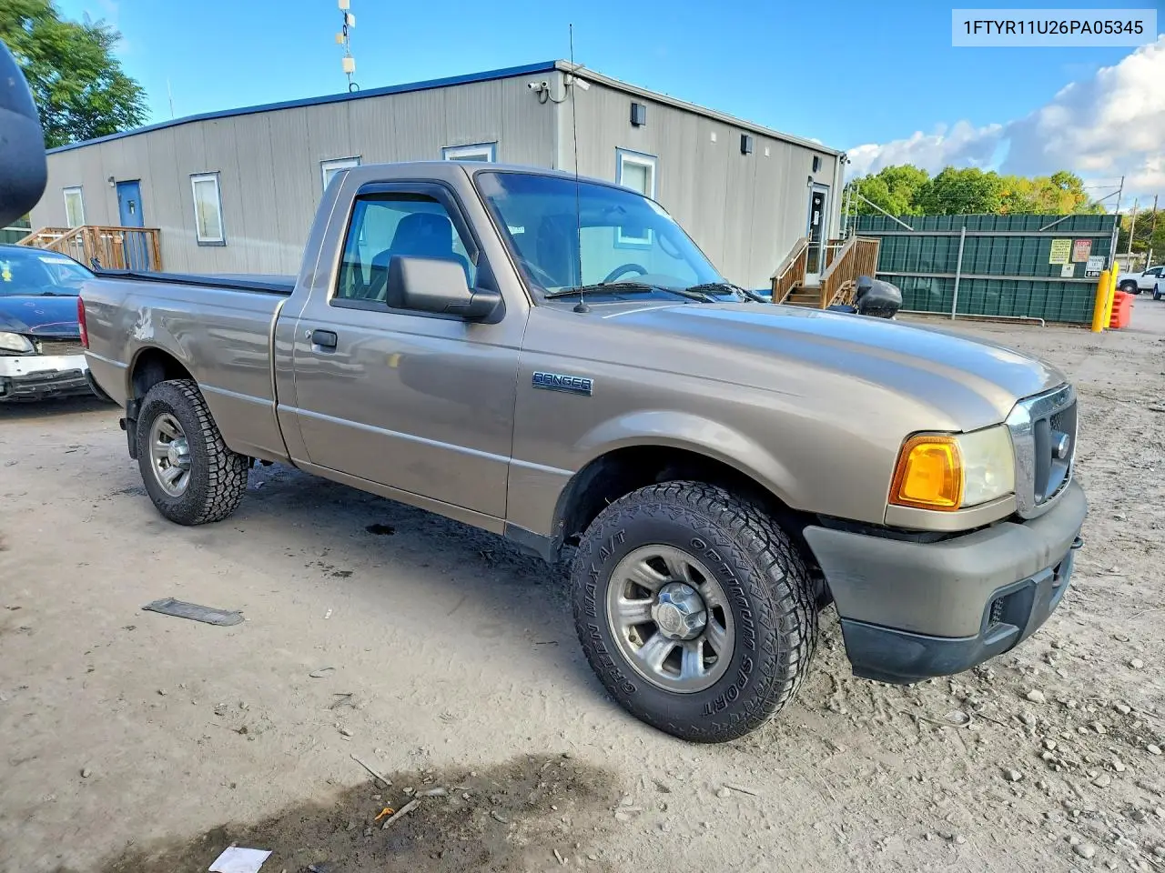 2006 FORD RANGER VIN 1FTYR11U26PA05345 — фото 4
