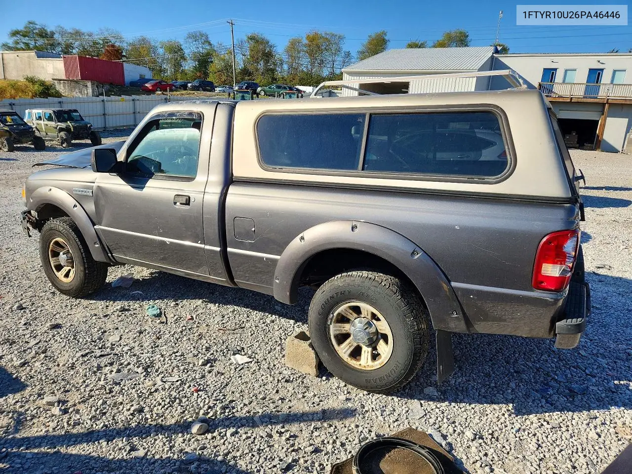 2006 FORD RANGER VIN 1FTYR10U26PA46446 — фото 2