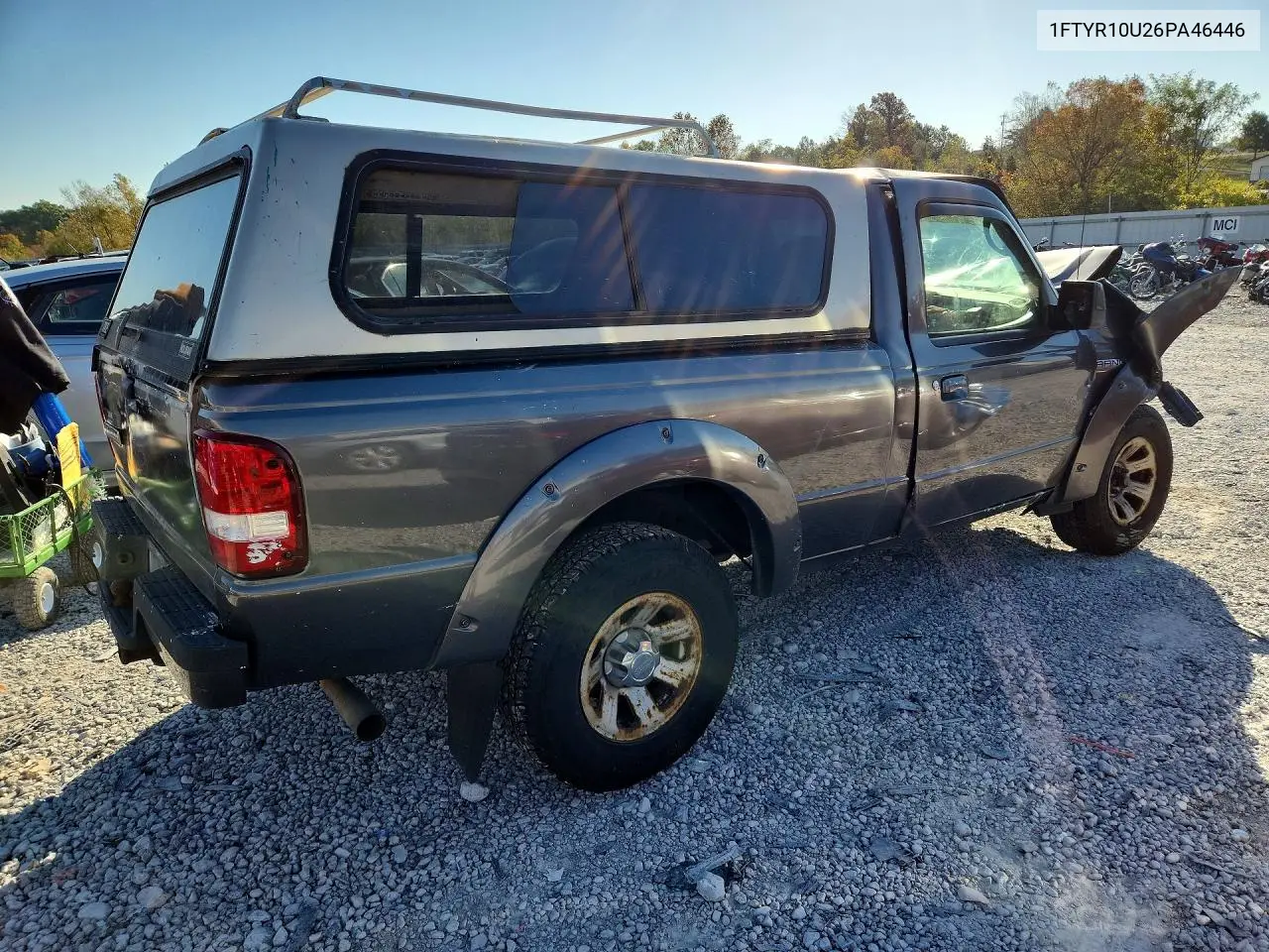 2006 FORD RANGER VIN 1FTYR10U26PA46446 — фото 3