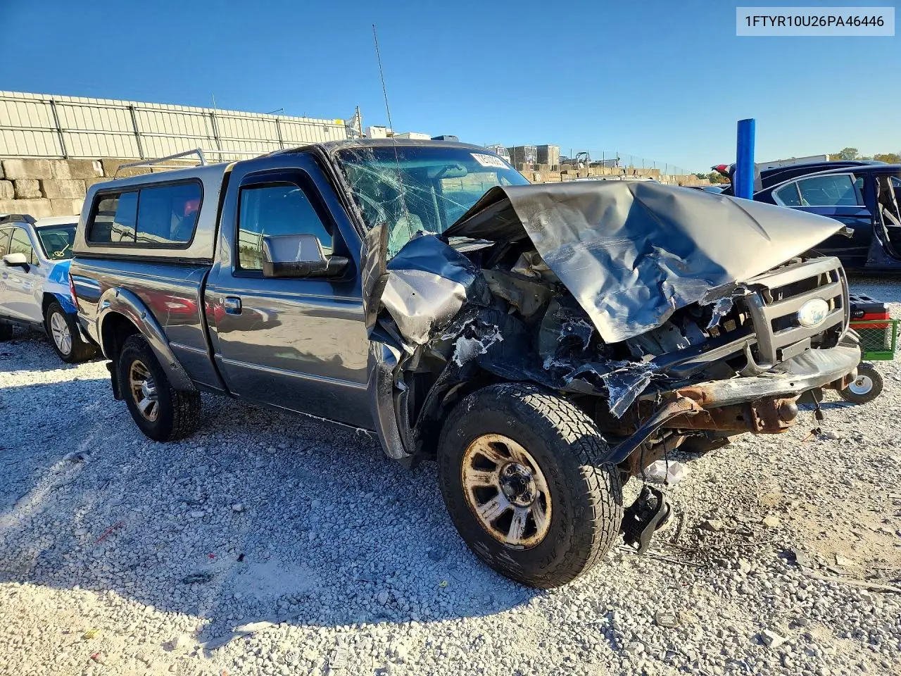 2006 FORD RANGER VIN 1FTYR10U26PA46446 — фото 4