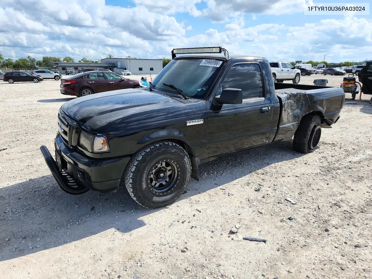 FORD RANGER 2006, VIN 1FTYR10U36PA03024