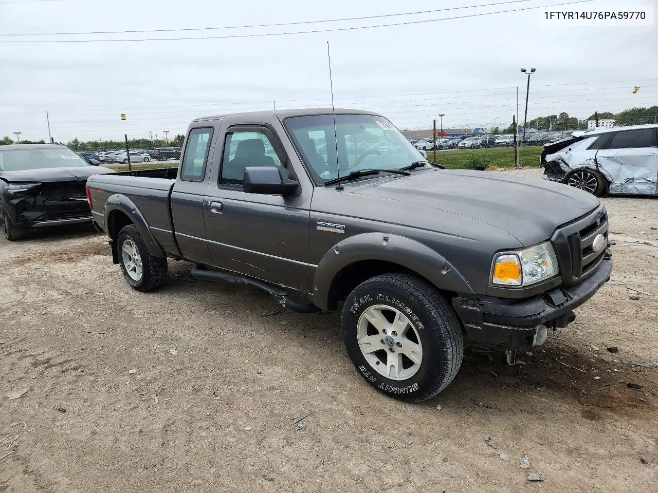 2006 FORD RANGER VIN 1FTYR14U76PA59770 — фото 4