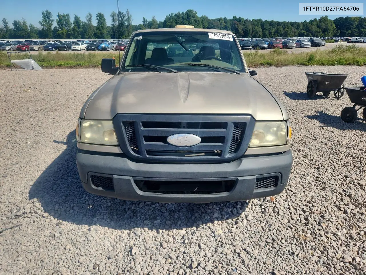 2007 FORD RANGER VIN 1FTYR10D27PA64706 — фото 5