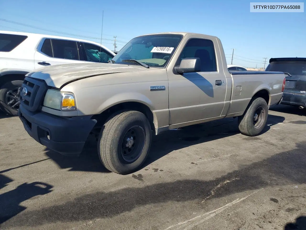 FORD RANGER 2007, VIN 1FTYR10D77PA65088