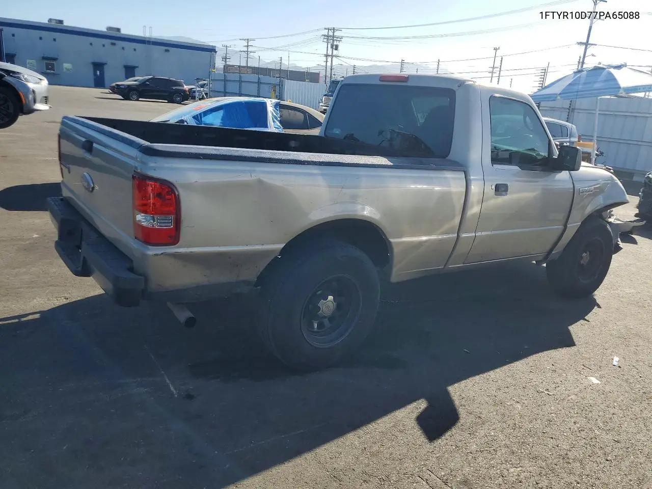 2007 FORD RANGER VIN 1FTYR10D77PA65088 — фото 3