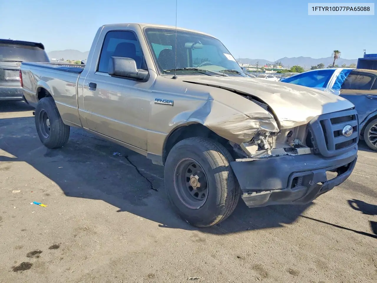 2007 FORD RANGER VIN 1FTYR10D77PA65088 — фото 4