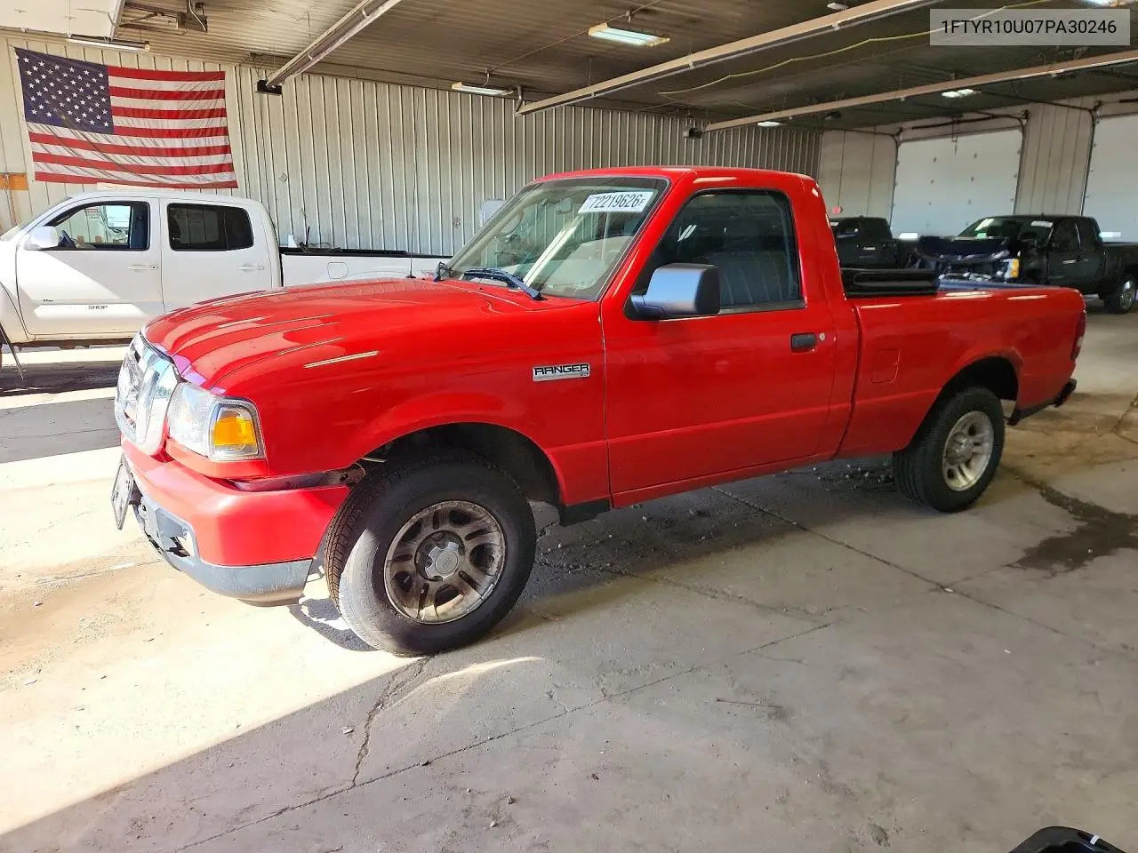 FORD RANGER 2007, VIN 1FTYR10U07PA30246