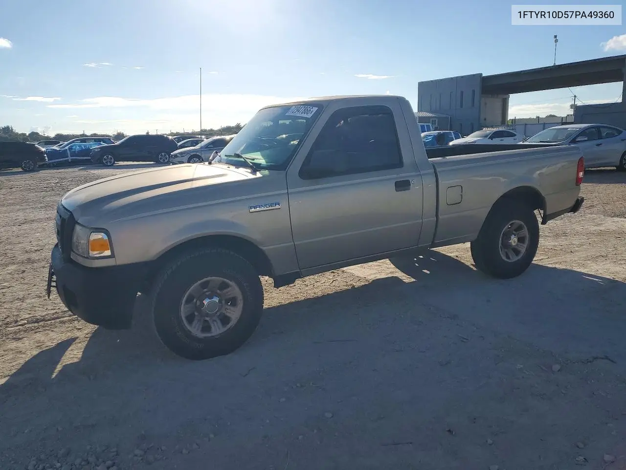 FORD RANGER 2007, VIN 1FTYR10D57PA49360