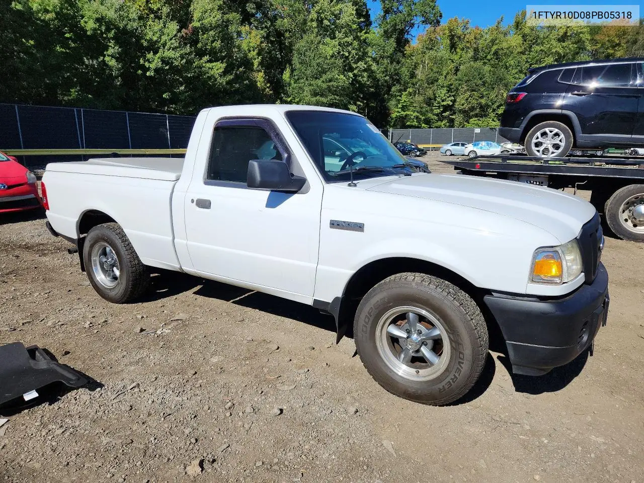 2008 FORD RANGER VIN 1FTYR10D08PB05318 — фото 4