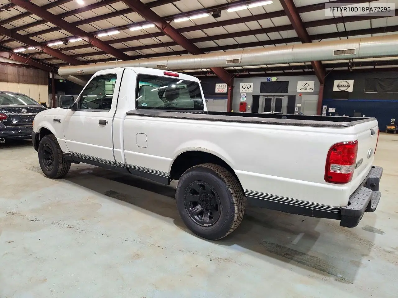 2008 FORD RANGER VIN 1FTYR10D18PA72295 — фото 2