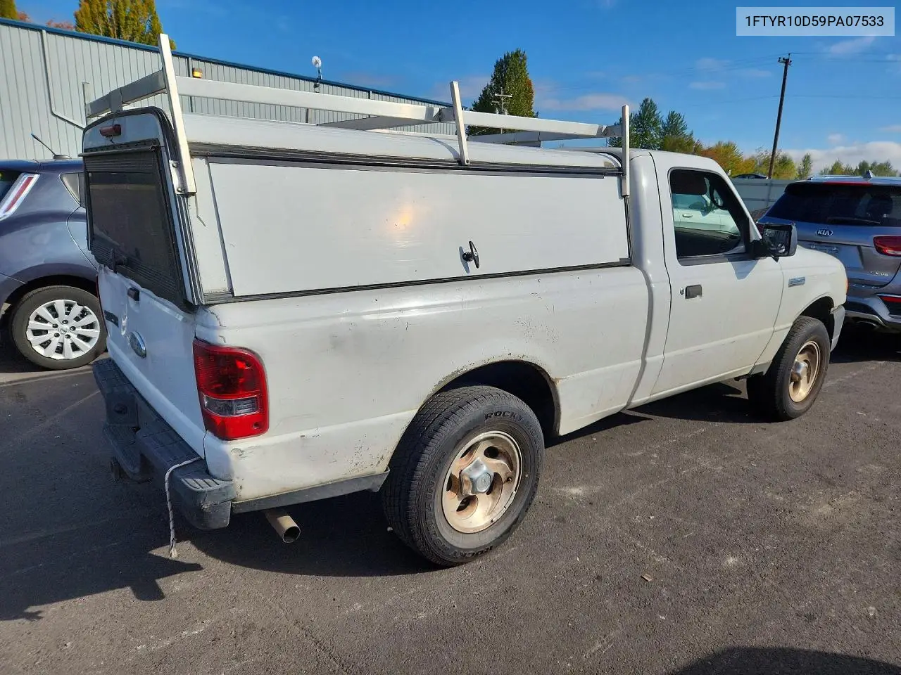 2009 FORD RANGER VIN 1FTYR10D59PA07533 — фото 3