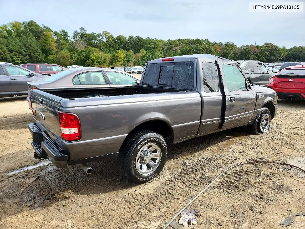 2009 FORD RANGER VIN 1FTYR44E69PA13135 — фото 3