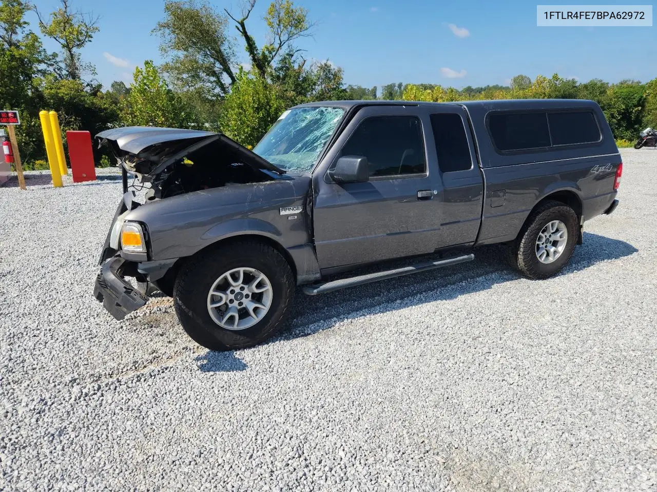FORD RANGER 2011, VIN 1FTLR4FE7BPA62972
