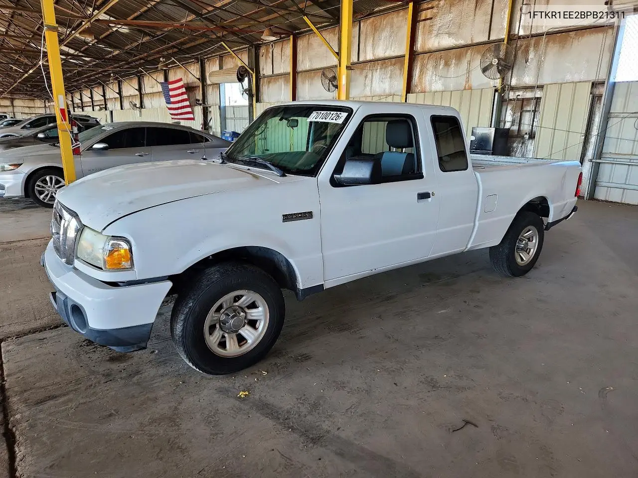 FORD RANGER 2011, VIN 1FTKR1EE2BPB21311