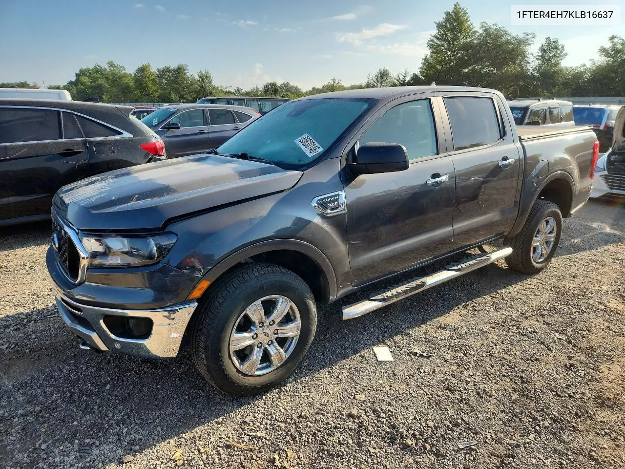 FORD RANGER 2019, VIN 1FTER4EH7KLB16637