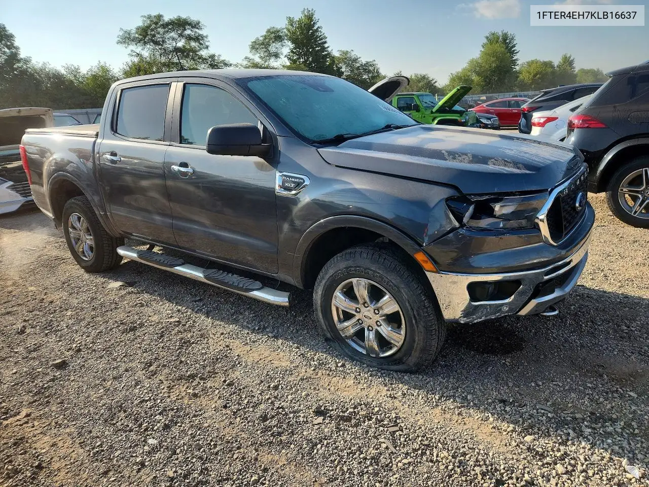 2019 FORD RANGER VIN 1FTER4EH7KLB16637 — фото 4