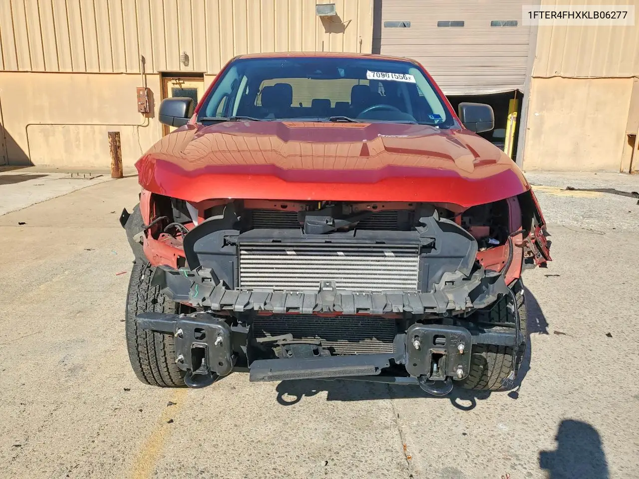 2019 FORD RANGER VIN 1FTER4FHXKLB06277 — фото 5