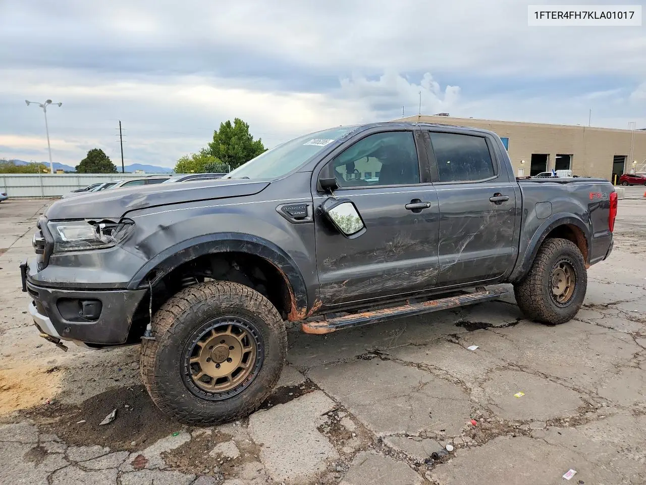 FORD RANGER 2019, VIN 1FTER4FH7KLA01017