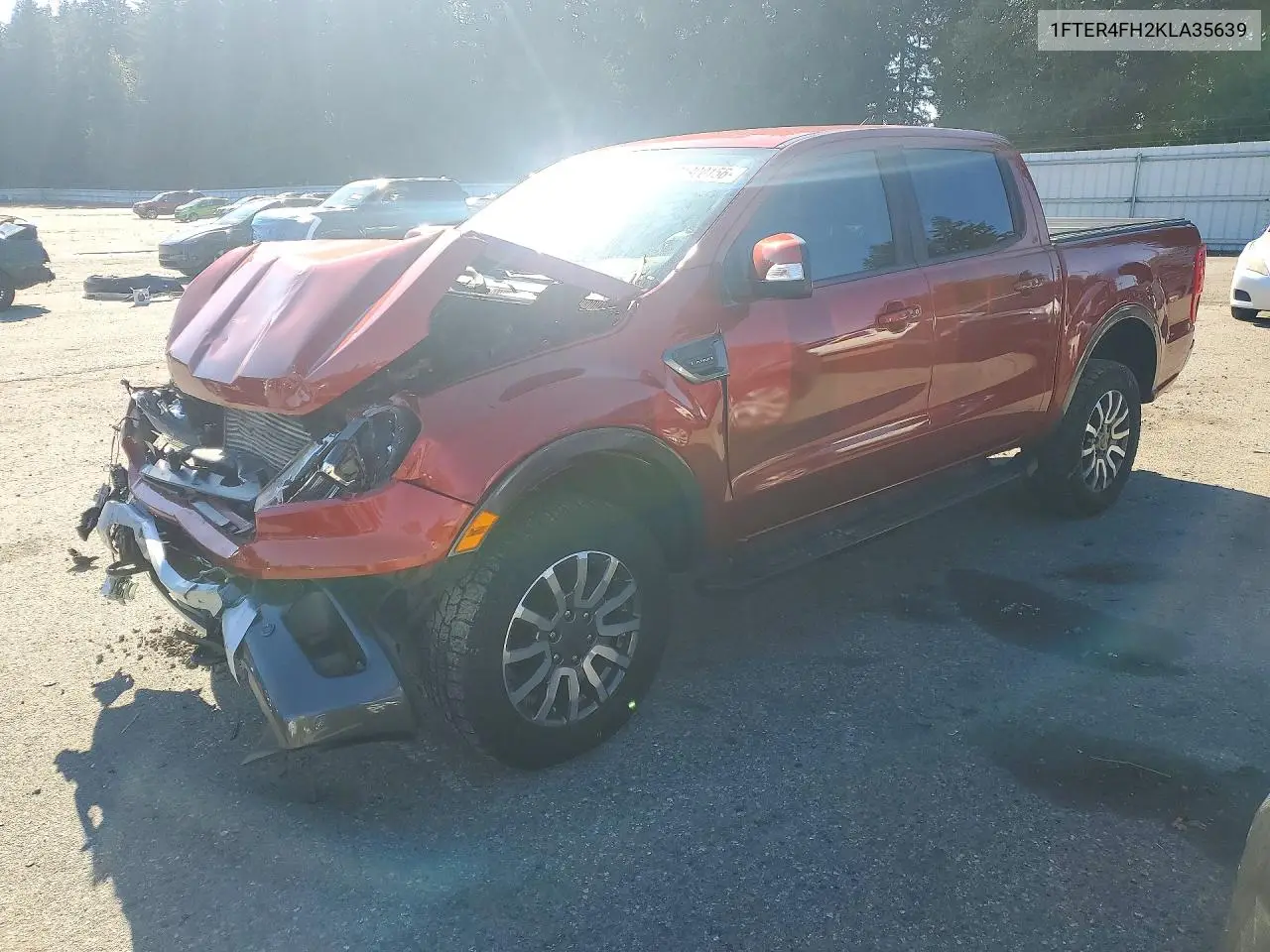 FORD RANGER 2019, VIN 1FTER4FH2KLA35639