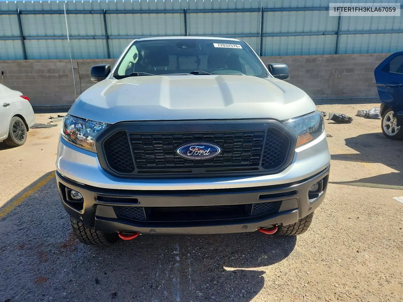 2019 FORD RANGER VIN 1FTER1FH3KLA67059 — фото 5