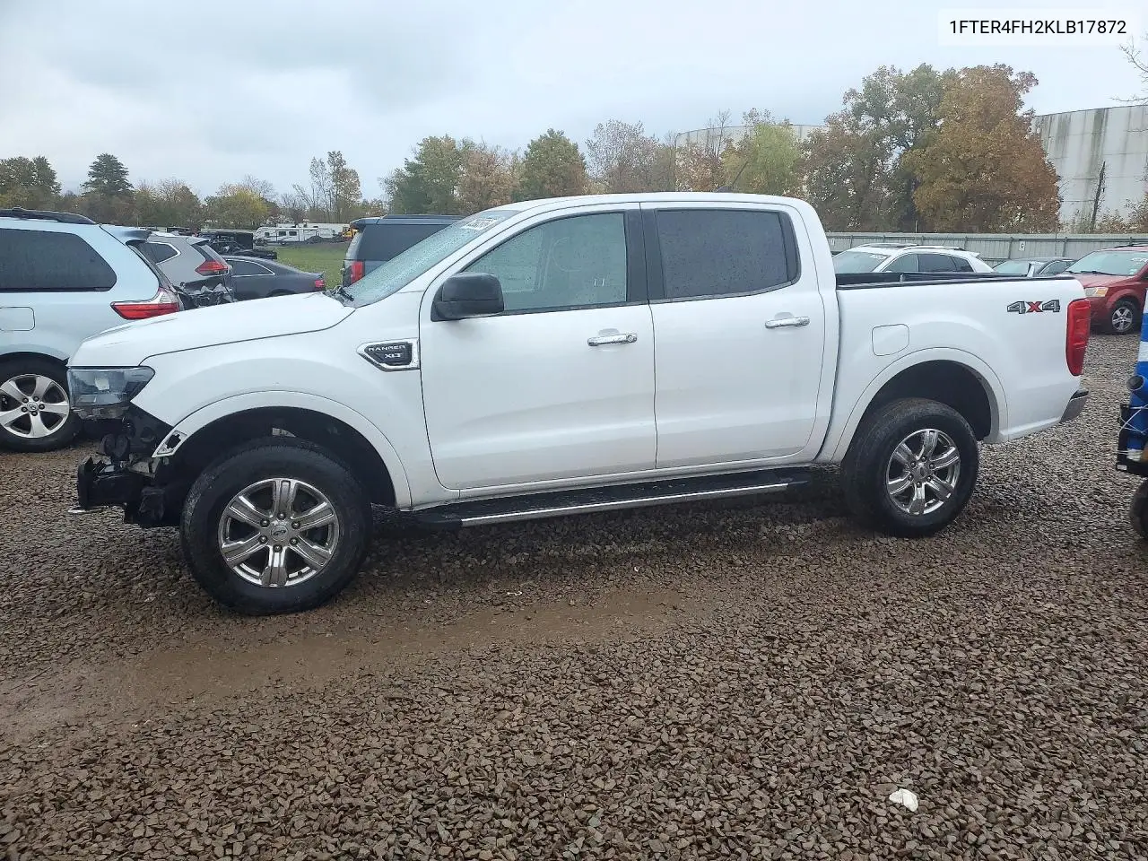 FORD RANGER 2019, VIN 1FTER4FH2KLB17872