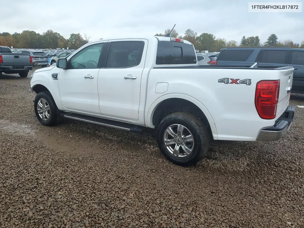 2019 FORD RANGER VIN 1FTER4FH2KLB17872 — фото 2