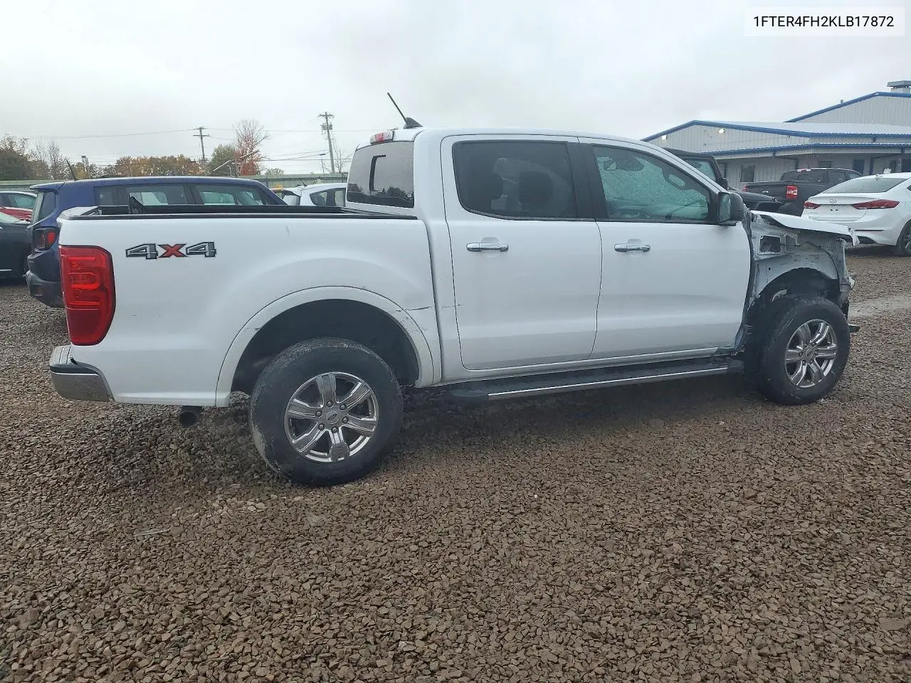 2019 FORD RANGER VIN 1FTER4FH2KLB17872 — фото 3